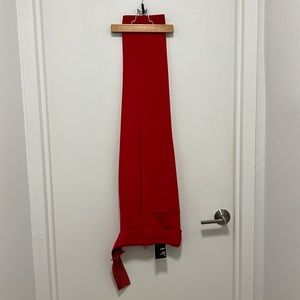 Aritzia Babaton Atelier Pants Mayne RedSize 2 Rise: Mid Leg: Slim Length: Ankle